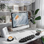 Cloud Wrist Rest Keyboard, Cloud Keyboard Wrist Pad Set - Image 2