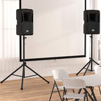 Amazon Basics Speaker Stand, Holds up to 99.2 lbs, Adjustable Height 52" to 73" - Image 6