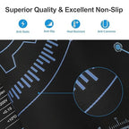 KooMall 24x16 Inch Anti Static Rubber Mat Kit - Image 4