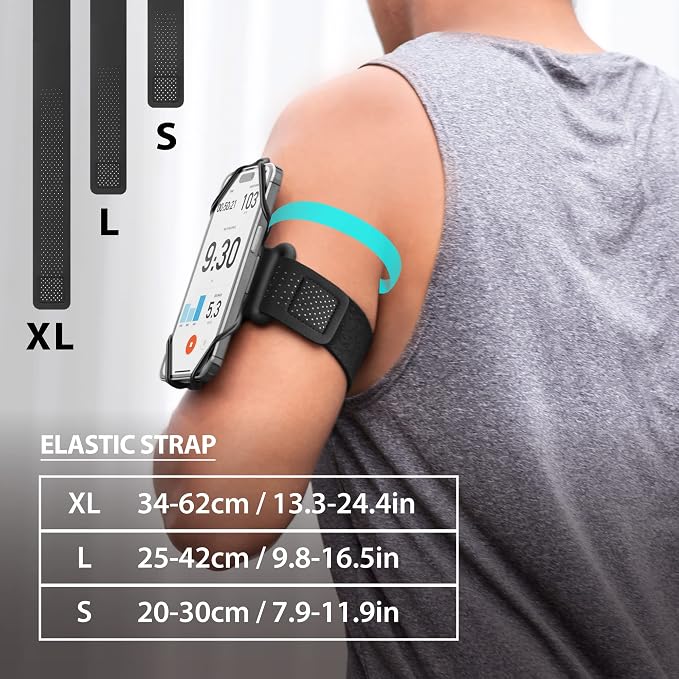 BONE Run + Bike Tie Connect Kit 2, 2-in-1 Running & Bike Phone Holder, - Image 8