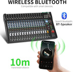 XTUGA 16 Channel Audio Mixer Sound Board Mixing Console, Audio Interface PC USB - Image 4