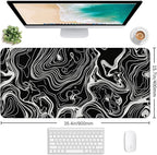 Minimalist Abstract Line XL Mouse Pad, Suitable - Image 2