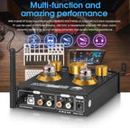 Douk Audio P1 Vacuum Tube Bluetooth Preamplifier, GE5654 Audio Preamp, Hi-Fi - Image 2