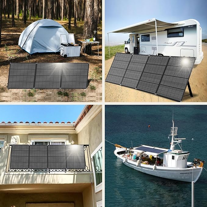 310W 18V Portable Foldable Solar Panel Monocrystalline ETFE 24% High Efficiency - Image 6