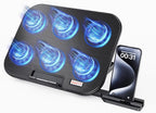 HAVIT Laptop Cooling Pad with 6 Quiet Fans and Adjustable Heights by havit