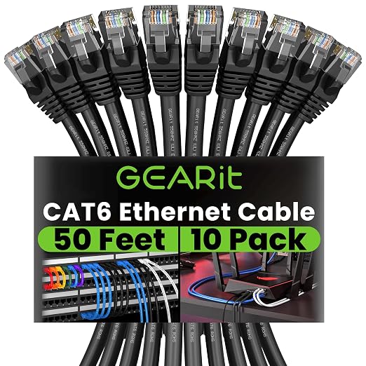 GEARit Cat 6 Ethernet Cable Pack by GEARit