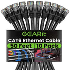 GEARit Cat 6 Ethernet Cable Pack by GEARit