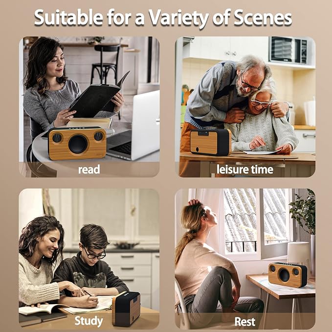 Bluetooth Speaker with Deep Bass, 40W Wireless Portable Speaker with AUX - Image 6