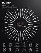 iFu Mini Electric Screwdriver, 90 in 1 Precision Screwdriver Set – Small - Image 2