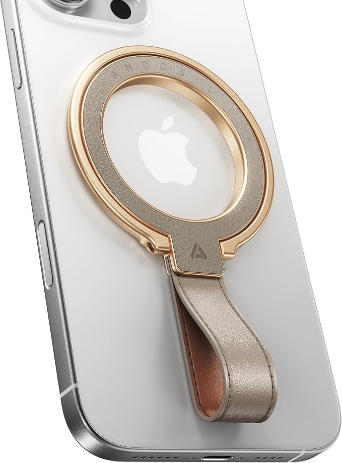 andobilMagnetic Phone Grip for MagSafeAdjustable Phone Ring Kickstand by Andobil