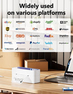 Phomemo Thermal Label Printer, 4X6 Shipping Labels Printer - Image 4