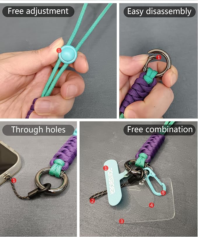 Cell Phone Lanyard Wrist Strap, Key Lanyard - Image 5