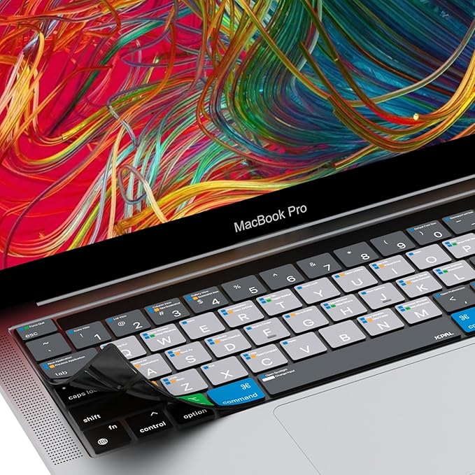 JCPal MacOS Shortcut Guide Keyboard Cover - Image 6