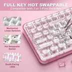 YUNZII X98 QMK/VIA Wireless Mechanical Gaming Keyboard - Image 3