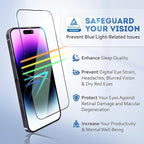 Deppa |2 Pack| Anti-Blue Light Screen Protector - Image 2