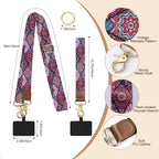 TiMOVO Phone Lanyard Crossbody Wrist Strap, Adjustable Anti-Theft Strap - Image 2