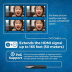OREI 1x4 HDMI Extender Splitter Multiple Over Single Cable CAT6/7 1080P - Image 6