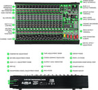 16 Channel Audio Mixer Professional Sound Mixing Board - Image 8