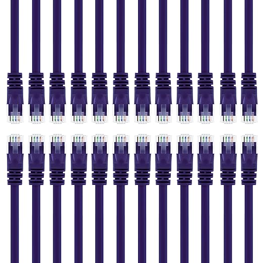 GearIT 24-Pack, Cat5e Ethernet Patch Cable 3 Feet by GEARit