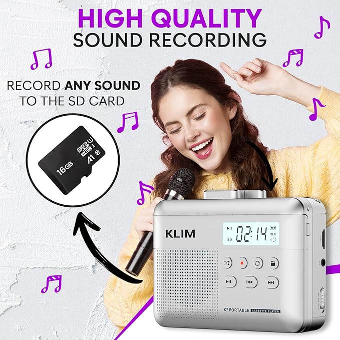 KLIM K7 Cassette Tape Player - Image 4