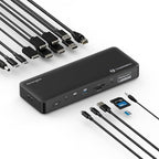 Kensington SD5910T DisplayLink Docking Station Thunderbolt 4, Quad 4K by Kensington