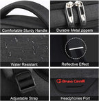 17 Inch Laptop Backpack, Business Anti Theft Slim Durable Laptops Backpack - Image 4