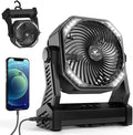 KITWLEMEN 20000mAh Battery Powered Camping Fan by KITWLEMEN