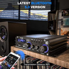Facmogu S-299 4.1CH Bluetooth Power Amplifier - Image 4