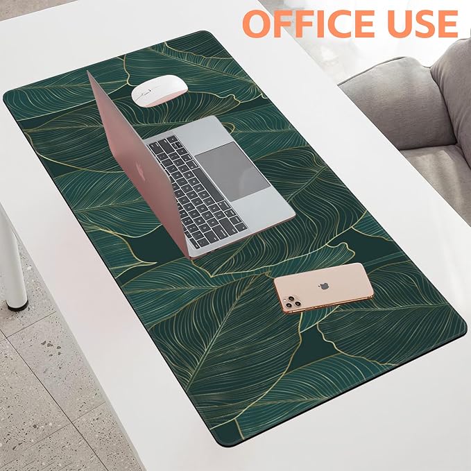 Mouse Pad Large Monstera Line Art Non-Slip Gaming Desk Mat - Image 5