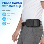 Mopaclle Nylon Phone Holster for iPhone 17 Pro iPhone 16 Pro 16e 15Pro 14 13 12 - Image 7