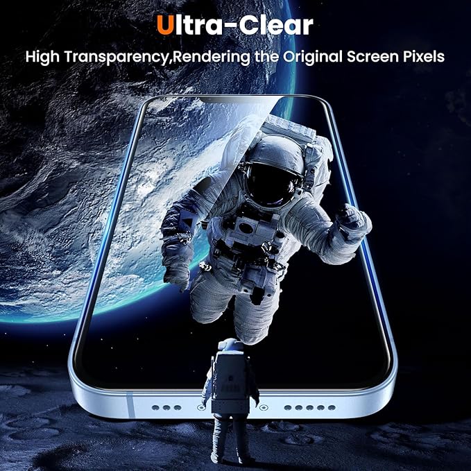 UniqueMe Screen Protector for iPhone 16e / iPhone 13 / iPhone 13 Pro/iPhone 14 - Image 7