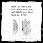 Arbiter Akitsu 8K Carbon Fiber Composite Gaming Mouse - Image 5