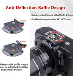 Camera Quick Release Plate Metal Anti-Deviation Universal Base Quick Release - Image 4