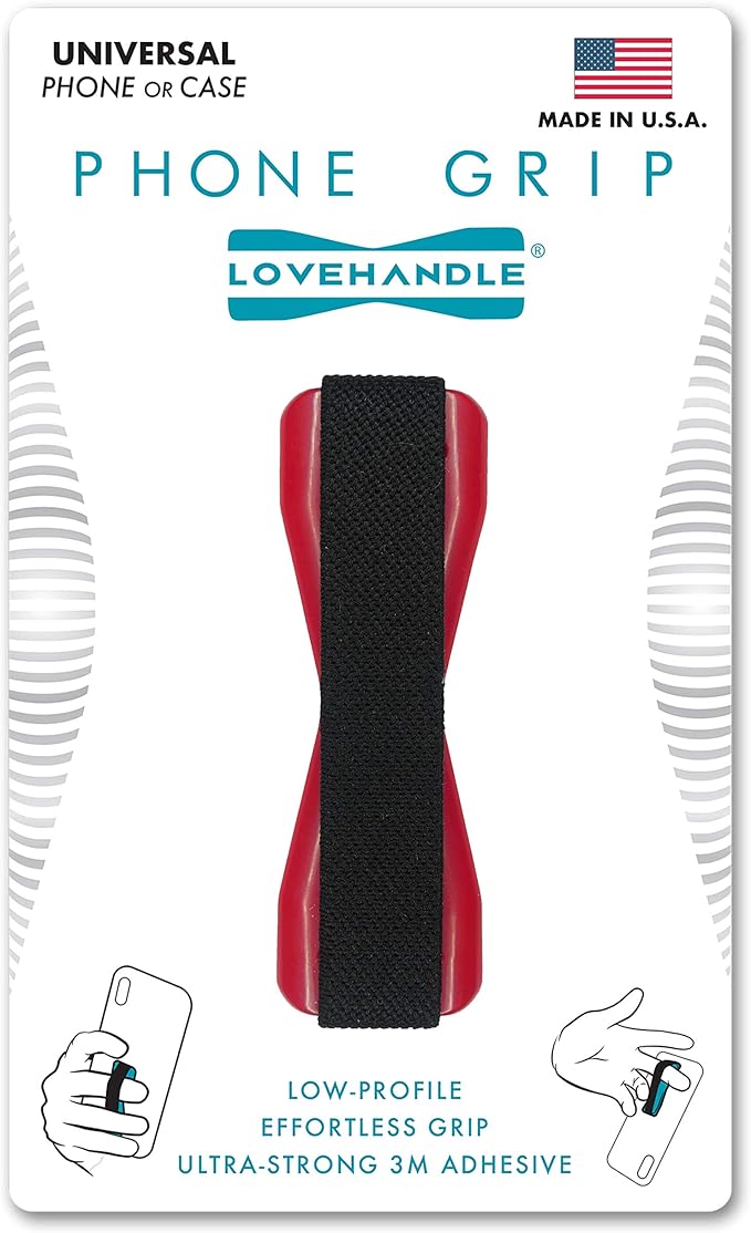 Universal Grip for Most Smartphones, Mini Tablets and Cases by LOVEHANDLE