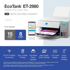 Epson EcoTank ET-2980 Wireless All-in-One Color Supertank Printer - Image 5