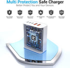 USB C Block 60W, 5 Ports Wall Plug Fast Charging Block, PD+QC Multiport Power - Image 2