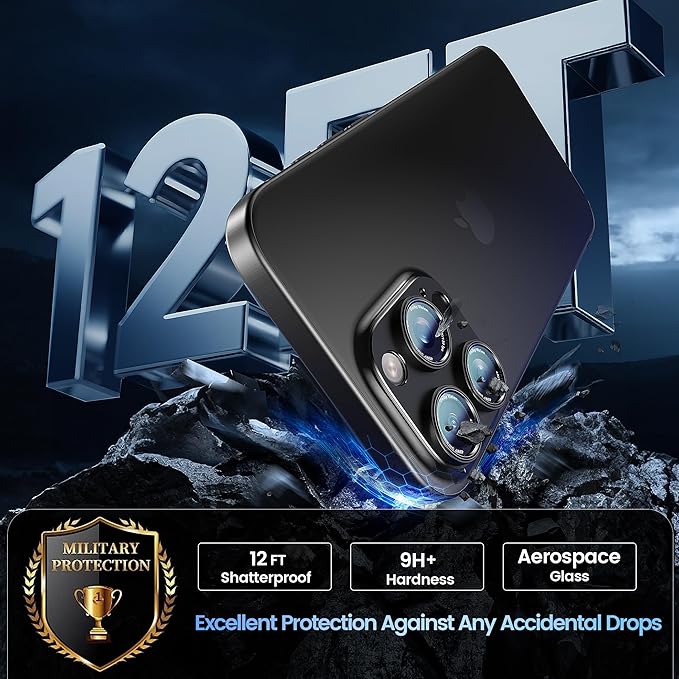 CACOE for iPhone 15 Pro/15 Pro Max Camera Lens Protector - Image 5