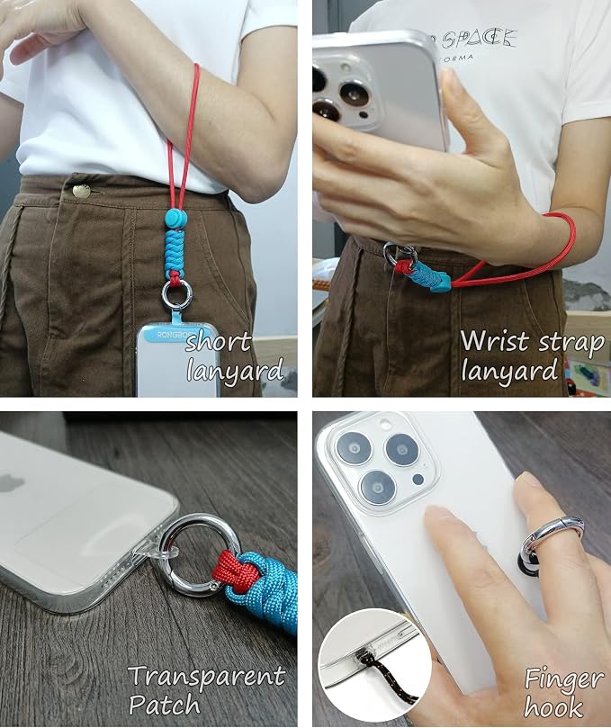 Cell Phone Lanyard Wrist Strap, Women's Phone Bracelet, Camera Wrist Lanyard - Image 2