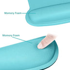 MOSISO Wrist Rest Support for Mouse Pad & Keyboard Set, Ergonomic Mousepad - Image 4