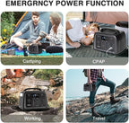 BLUERISE Solar Generator 320Wh Portable LiFePO4 Power Station - Image 9