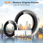 YWXTW S25 Ultra Camera Lens Cover, 9H Tempered Glass Upgraded Metal Edging - Image 6