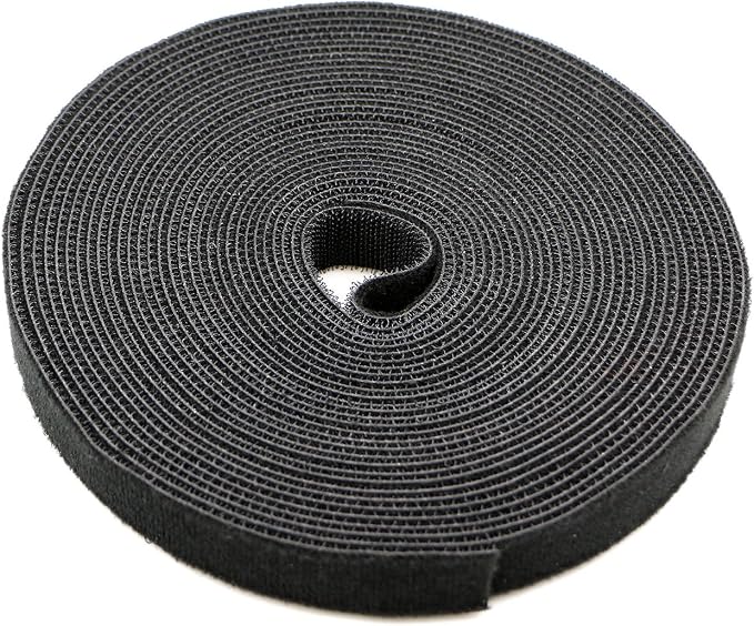 Pasow fastening tape Cable Tie Double Side Nylon Power Wire Management 3/4Inch by PASOW