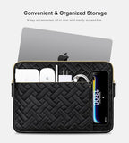 Lacdo Laptop Sleeve Case for 14 inch New MacBook Pro M4/M3/M2/M1 Chips Pro Max - Image 3