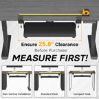 BONTEC KMT01-PJ Under Desk Keyboard Tray, Pull-Out Keyboard & Mouse Platform - Image 2