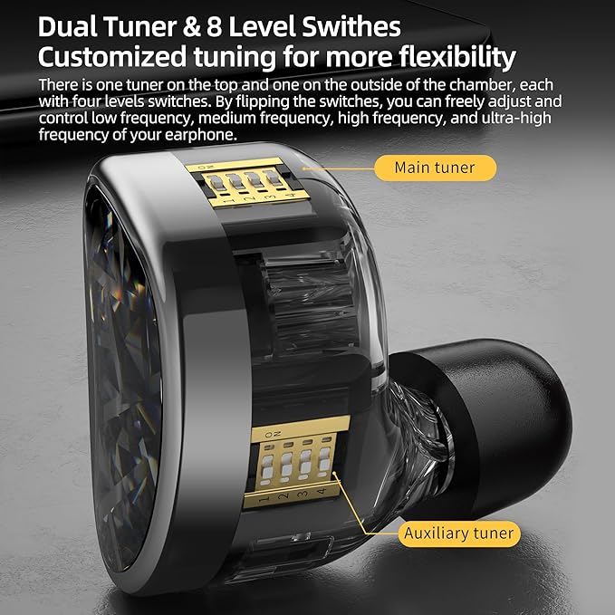 KZ AS24 in-Ear Monitor Headphone 24BA Drivers High-Performance IEM Earphones - Image 3