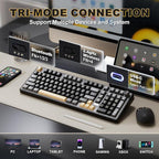 YUNZII B98 PRO QMK/VIA Wireless Mechanical Gaming Keyboard, 96% Layout - Image 3