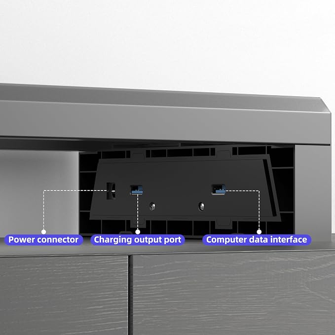 2-Tier Metal Computer Monitor Stand & Laptop Desk Shelf, 21.6 Inches, 22W - Image 5