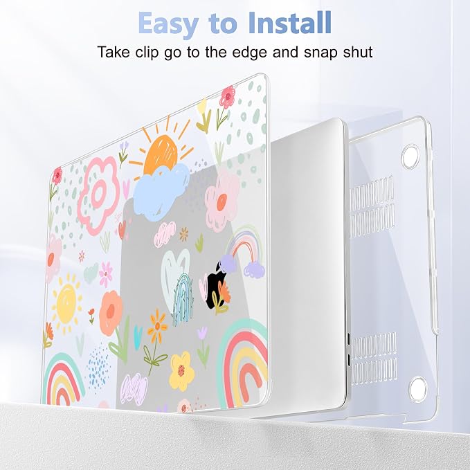 May Chen Case for MacBook Pro 13 inch M2 2023, 2020 A2338 M1 A2251 A2289 - Image 9