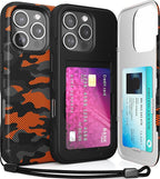 TORU CX Slim for iPhone 16 Pro Case Wallet | Protective Shockproof Heavy Duty by TORU