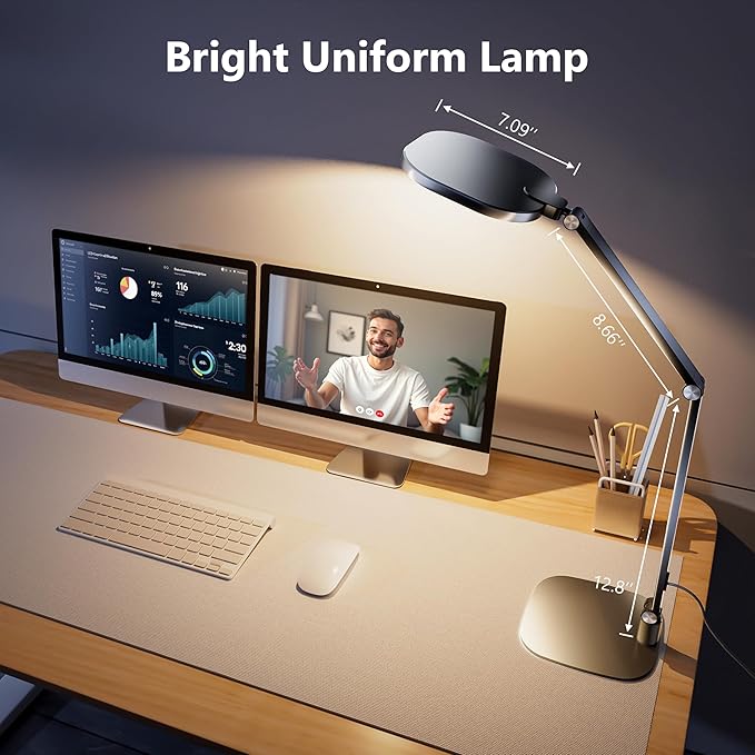 LED Desk Lamp for Home Office, 15W Desk Light - Image 7
